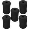 BRIGHTFUFU Coperture in Spugna Nere Design Multifunzionale e Facile da Pulire Set 5 Pezzi per Attrezzature Fitness per Esercizi a Casa e Palestra
