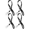 WRITWAA Cinghie Elastiche per Guanti da Sci e Snowboard con Protezioni, Poliestere Resistente, Taglia Unica, 4 Pezzi, Accessori per Sport Invernali e Snowboard