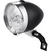 Wxyestna Luce Anteriore per Bici con Staffa Faro per Bici Vintage a 3 LED Impermeabile Alimentato a Batteria con Interruttore Pulsante per la Guida Notturna