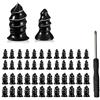 Vaeltor Kit di riparazione pneumatici senza camera d'aria, 120 pezzi, chiodi in gomma, cacciavite, per auto, moto, camion, scooter