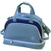 Baoblaze Borsa da Golf Borsone da Campo Borsa Indumenti Sacca Scarpe in Pelle PU Impermeabile con Scomparto Dedicato per Scarpe per Viaggi Brevi Trasferte Club, Verde, Verde E Blu