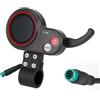 BEAZOOM Cruscotto LCD a 5 pin nero per scooter elettrico Kugoo M4, schermo di visualizzazione del controller di velocità TF-100 con indicatori di modalità di alimentazione, facile da installare, parte