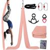 PRIOR FITNESS Aerial Silks Kit colorato 9/15/20 Yards 40D Nylon Tessuto Amaca Set con Hardware & Guida per tutti i livelli di pratica di yoga aereo e volo acrobatico per adulti seta aerea