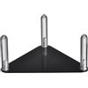 Generic Supporto per pallacanestro acrilico | Espositore per pallavolo, tavolo sportivo, decorazione per casa, palestra, camera da letto