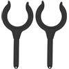 HUWOYG Pesca con blocco remo for gommone for barche marine da 2 pezzi Per Yacht | Kit portacanna for scalmo for corno, montaggio laterale, for barca a remi, for accessori for yacht, canoa, kayak