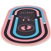 TOYANDONA Tappetino Yoga Oval in Poliestere e Silicone Assorbimento Urti e Antiscivolo per Salto della Corda e Allenamento Fitness Indoor