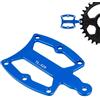 Generico Chainring Wear Tool - Aluminum Alloy Gauge | 5.8cm Pedal Shape Checker