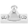 ECHTNATAV 1 pz Supporto Cerniera per Ponte Barca, Robusto Bimini Top in Acciaio Parti Hardware Liscio Utile per Yacht 1,97x0,87 Pollici