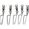 Alasum 10pezzi Girelle Pesca Pz in Acciaio Inossidabile con Snodo Sicuro e Rotazione Fluida Accessori Resistenti per Canne da Pesca e Carpfishing