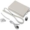 Generic Pompa ad aria elettrica ricaricabile tramite USB per acquario, silenziosa aeratore per ossigeno con luce a LED per secchio da campeggio 3000 mAh