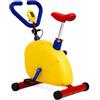 Generic Cyclette per bambini con monitor LCD, sedile regolabile e resistenza
