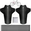ysister Parafango MTB, Set parafango per Mountain Bike, parafango Anteriore e Posteriore, paraspruzzi Bicicletta, per Bici da Corsa/Bici da Corsa/Mountain Bike