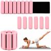 LOVIN PRODUCT Set di 2 Pesi per Polsi e Caviglie, 0,45 kg ciascuno, Per Uomini e Donne | Fasce Ponderate Regolabili, Pesi per Allenamento di Forza, Yoga, Pilates, Cardio, Aerobica e Camminata