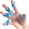 Generisch Rafforzamento delle mani, fasce di resistenza, rafforzamento delle dita, potenziatore della presa delle dita, attrezzatura da allenamento portatile robusta per il fitness per la mano, potenziatore di