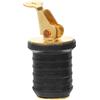 Luxshiny Tappo di Scarico Marino in Ottone e Gomma, Leggero e Portatile, per Barche e Kayak, Accessorio Essenziale per Scarico Acqua Senza Perdite
