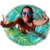 Générique Ciambelle Gonfiabili per Adulti Grande Zattera Portatile Tropicale