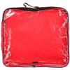 Luxshiny Borsa per Skate Oxford Rossa da 20l, Facile da Pulire e Multifunzione, per Pattini da Ghiaccio e Inline, per Uso Outdoor