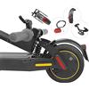 HYGJ TMOM Parafango con ammortizzatore posteriore per scooter elettrico Segway Ninebot Max G30 assorbimento degli urti + parafango + grande luce posteriore