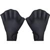 Dobufeet Guanti acquatici nuoto allenamento palmati guanti da nuoto per uomini donne adulti bambini fitness acquatico allenamento resistenza all'acqua M