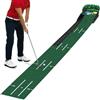Générique Tappetino da Putting per interni ed esterni, tappetino da golf - tappetino | da golf - lussuoso velluto a base in legno massello, con retro automatico di palla, da golf per uso