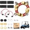10L0L Set di riparazione della spazzola del generatore di avviamento del carrello da golf per auto da golf a gas precedente dal 2010 in poi, sostituisce OEM # 103953301 103347301 103347801 103347901