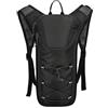 FashionCha Zaino idratazione running, sacca impermeabile, zaino trail running traspirante, per sport all'aperto , Nero