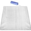 Toddmomy Grande Coperta da Picnic per Esterni: 78,8'' x 78,7'' Coperte Pieghevoli Impermeabili - Tappetino da Spiaggia Double Face: Tappetino da Campeggio in Foglio di Alluminio