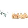 Generic Pastiglie Freno a Disco per Moto Q20 E6 X20 X21 Max, pastiglie Freno a Disco idrauliche per ebike XD.KLBS-Dots, Olio (2 Paia)
