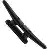 LIGIGWASH Bitta di Base da 98mm a Nylon Aperta per Nero Ormeggio Ampia Area Fissaggio Forma Corno Corda per Barche e Approdi