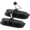 HUWOYG Porta pagaia for Barca Confezione da 2 Supporti for Blocco Remo Canottaggio per Yacht | Base for manovella di ricambio for gommone con fermo for zattera, parte for moto d'acqua, for canoa