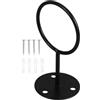 TOYANDONA Espositore da Muro per Baseball e Golf, Supporto in Ferro Nero