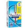 Paper Mate Flexgrip Elite penna a sfera a scatto, punta media (1,4 mm), rosso, confezione da 12