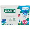 GUM Junior Gel Dentifricio - Confezione da 2 x 50 ml