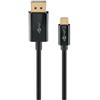 Goobay Cavo Goobay Usb-C DisplayPort 2m Nero [75705]