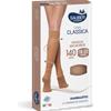 ITALSILVA COMMERCIALE Srl Gambaletto Linea Classica 140 Denari Neutro Beige Taglia 2 - Gambaletto a Compressione Graduata