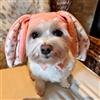 HOMDOWUP Cuffie silenziose per cani, protezione dal rumore, copriorecchie per cani e animali domestici (rosa, S)