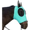 GWAWG Maschera antimosche per cavalli, taglia unica, elastica, traspirante, grande spazio per gli occhi con orecchie, zanzare, insetti, maschera per cavalli