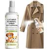 Generic Spray antipelo per animali domestici, morbido spray antistatico, 100 ml | Eliminatore di peli per animali su mobili | Per biancheria da letto Tappeto divano tessuto mobili e superfici tessili