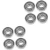 Didiseaon 2 Set Accessori Per Sedie A Rotelle Kit Con Ruote Cuscinetto Cuscino Schienale Sedia A Rotelle Sedia A Rotelle Portante Poggiatesta Vearings Ballbesringg Silver Acciaio 4 Pezzi * 2