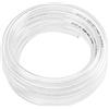 Eastrans Clear Vinyl Tubing Flexible PVC Tubing, Hybrid PVC Hose, Lightweight Plastic Tube, by 3/8 Inch ID, 10-Feet Length
