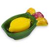 SICILIA BEDDA CAPACI Pala di ficodindia in Pregiata Ceramica con Sapone vegetale profumato al Limone