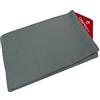 QSack Indy - Pouf senza imbottitura, 140 x 180 cm, colore: Blu/Grigio