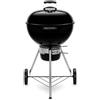 Weber 14201004 Original Kettle Barbecue a Carbone 57 cm griglia cromata termometro sistema One-Touch colore Nero