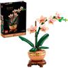 Lego 10343 Botanicals Mini-Orchidea Set da Costruzione 274 Pezzi Fiori Finti per Adulti