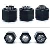 Helilyco Mandrino pinza e dado per sostituzione DW621, DW616, DW618 router, compatibile con router da 1/4, 1/2, 12 mm, parti 2610906283 2610906287