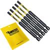 SabreCut 5 x SabreCut SCTX3089_5 89 mm T30 TX30 Set di punte per cacciavite a impatto magnetico Torx Heavy Duty compatibile con Dewalt Milwaukee Bosch Makita e altro