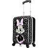 Disney Minnie Mouse Valigia Rigida 49 Centimetri 30 Litri con 4 Ruote - Regalo per Bambini (S (L49cm x W33cm - 30L), Nero)