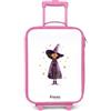 NoBoringSuitcases.com NoBoringSuitcases© Valigia Rosa Per Bambini Compatto Bagaglio Ultraleggero