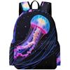 TPISLI Zaino Scuola Jellyfish Motif Bambino Elementare Borsa Scolastica Ocean Creature Bambina 8 Anni Cartella Scolastica Elementare School Bag, Tempo Libero Outdoor Uso Quotidiano