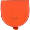 COVERI WORLD Portamonete Uomo Tacco in Vera Pelle, Compatto, Arancione